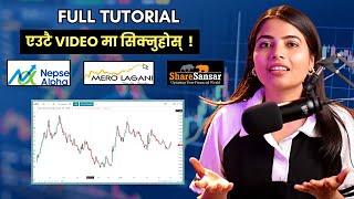 Nepse Alpha Full Tutorial | Merolagani, ShareSansar | All Tools Explained | CA Supriya Sharma