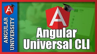 💥 Setting Up Angular Universal with a single Angular CLI Command