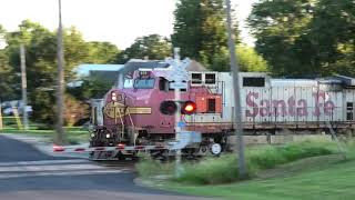 Awesome Lashup and RS3L on BNSF 676 East in Wyanet, IL 9/5/21