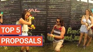 Top 5 Wedding Proposals | Sweet Compilation