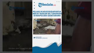 Diduga Pura-pura Gila, Pelaku Rudapaksa Bakar Sel Tahanan di Mapolsek Gantarang