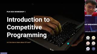 PLN 2024 Workshop 1: Introduction to Competitive Programming