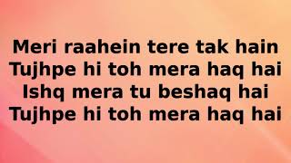 Tera Ban Jaunga Song Karaoke with lyrics | Kabir Singh (Karaoke is available on the given link)