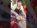 freshly ground peanuts chili sauce 地道现磨花生辣椒酱 就是这个味 asianfood streetfood shorts