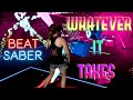 Beat Saber || Whatever It Takes by Imagine Dragons (Expert+) First Attempt || Mixed Reality