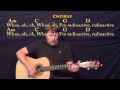 Radioactive (Imagine Dragons) Strum Guitar Cover Lesson in G with Chords/Lyrics