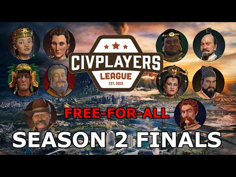 Finale of the 2nd season of the CPL FFA! | Civ 6 Multiplayer