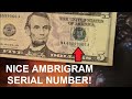 Wet Ink Transfer $1 Star Note Found! Nice Ambigram Banknote Worth Money