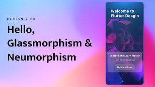 Flutter Glassmorphism UI & Buttons | With Example Code