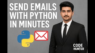 📧 Send Emails with Python smtplib library in Minutes | SMTP Tutorial for Beginners #day31