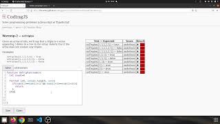 Warmup 2 noTriples Javascript solution