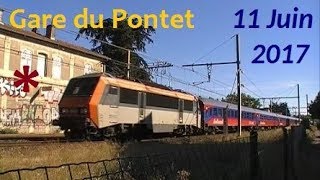 Un dimanche bien chargé à la gare du Pontet... :-D