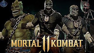 Mortal Kombat 11 Online - CRAZY 580 DAMAGE KILLER CROC BARAKA COMBO!