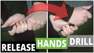 Releasing the Golf Club: Proper Hand Release Drill (Golf Tip)