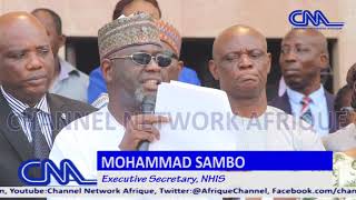 New NHIS Boss Resumes, Reads Riot Act To Staff