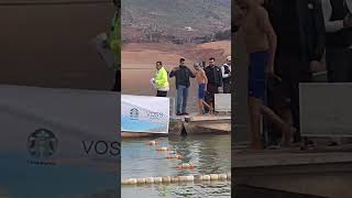 Souvenir de participation en natation dans les eaux glacées de BinLouidane