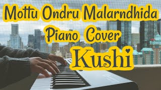 Mottu Ondru Malarndhida Piano Cover | Kushi | Vijay, Jyothika | Deva | Adithyha Jayakumar |