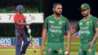 PAKISTAN VS ENGLAND 1st T20i Match | Cricket 19 PC Gameplay