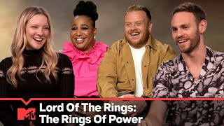 The Lord Of The Rings: The Rings Of Power Cast Play MTV Yearbook