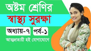 আত্মপ্রত্যয়ী হই যোগাযোগে। অধ্যায় ৭। পর্ব ১। স্বাস্থ্য সুরক্ষা। অষ্টম শ্রেণি।