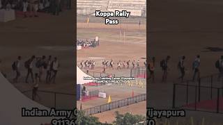 Koppal Rally Physical Pass #army #motivation #selection #viralreels