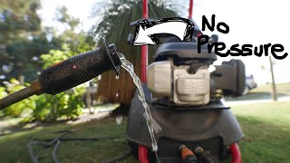 Fix a PRESSURE WASHER with NO PRESSURE in 60 SECONDS