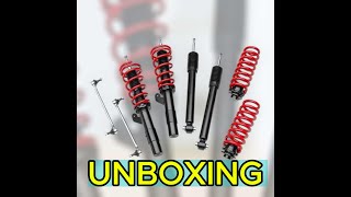 UNBOXING RACELAND EUROPE COILOVERS (T5/T6 TRANSPORTER) #cartok