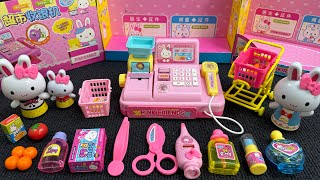 7-minute satisfied unboxing, pink mini cash register toy review, ASMR | review toy