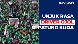 Unjuk Rasa Ojek Online, Massa Tuntut Dihapusnya Program Layanan Tarif Hemat - Sindo Sore 29/08