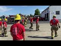 svfd fire chief soto does the combat challenge.