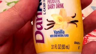 Dannon DanActive Vanilla Probiotic Dairy Drinks, REVIEW