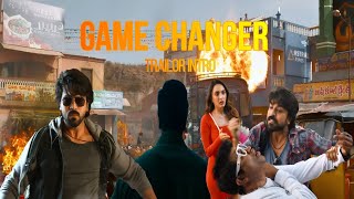 Game Changer Trailer Intro (Hindi) | Ram Charan | Kiara Advani | Shankar | Thaman S | Dil Raju