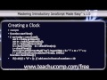 JavaScript Training Tutorial Creating a Clock