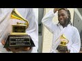 I am a Product of Sacrifice- Burna Boy says as he finally receives his Grammy Award Trophy