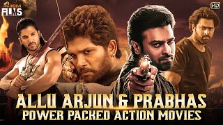 Allu Arjun and Prabhas Power Packed Action Movies HD | South Indian Hindi Dubbed Action Movies