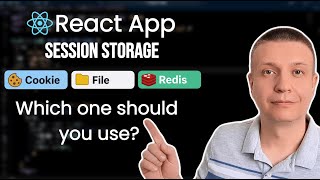 React App Session Storage Setup: Cookie, File, and Redis Options