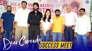 Dear Comrade Success Meet | Vijay Devarakonda | Rashmika Mandanna | TFPC