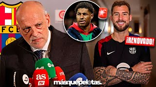 🚨¡TEBAS ARREMETE CONTRA EL BARÇA! | IÑIGO MARTINEZ RENOVARÁ | RASHFORD: SITUACIÓN LÍMITE