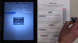 Connecting Scanfob ® 2002 Bluetooth Scanner to an iPad, iPhone, iPod Touch.