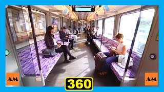 #360Videos Riding The New #ElizabethLine #LondonUnderground - 02 - Inside - #Vuze + Plus