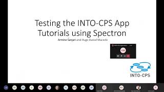 Testing The INTO-CPS App Tutorials using Spectron