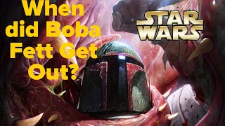 How Long Was Boba Fett in the Sarlacc Pit?!