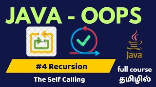 OOPs - Java Programming | Ep-4 | Recursion | Tamil | Vep Tech Academy
