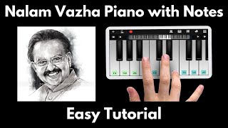 Nalam vazha ennalum Piano Tutorial with Notes | Ilayaraja | Perfect Piano | 2020