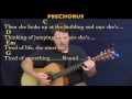 Round Here (Counting Crows) Guitar Cover Lesson with Chords/Lyrics - Munson