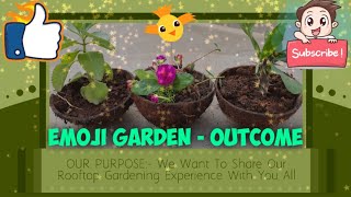 Emoji Garden - Purpose, Vision \u0026 Outcome#இயற்கை#மாடித்தோட்டம்#Creative#Terracegarden#Organic#