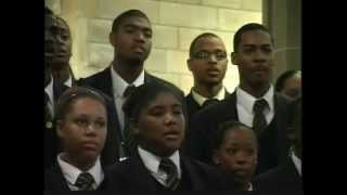 The Berkeley Institute Choral Singers with Dr. Jimmy-Lee Brown in Bermuda