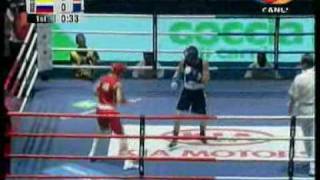 Vasyl Lomachenko vs Sergey Vodopiyanov - World Boxing Championships Milan 2009, Final 57 kg (Part 1)