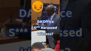 Fulton Dist. Atty Investigator was S** HARASSING this WITNESS! #ysltrial #youngthug