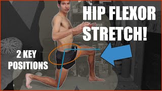 BEST HIP FLEXOR STRETCH FOR LONGER RUNNING STRIDE AND HIP MOBILITY: COACH SAGE CANADAY TIPS